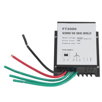 12V 24V 600W Kontroler ładowania wiatru IP67