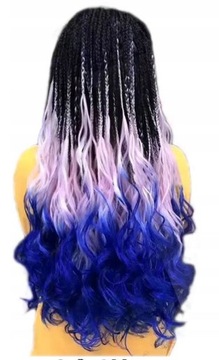 СИНТЕТИЧЕСКИЕ ВОЛОСЫ ДЛЯ КОСИЦЫ ЦВЕТНАЯ БРИТАНИЯ НАРАЩИВАНИЕ ВОЛОС ОМБРЕ