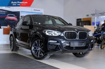 BMW X4 G02 SUV 30i 252KM 2018 BMW X4 xDrive30iAdaptacyjne Reflektory LEDLED Fog LightsM Kierownica 2.0