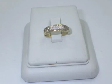 КОЛЬЦО С ЦИРКОНОМ ЗОЛОТО 585 2.81G R12