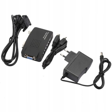 Adapter konwertera wideo BNC S na VGA HD do