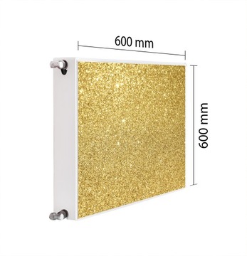 МАГНИТНАЯ КРЫШКА РАДИАТОРА 60x60 GOLD MAT MAGNET