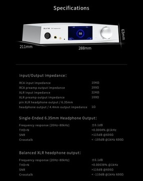 aune S17 Pro (серебристый) AMP класс A