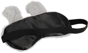 Маска для сна и маска для глаз серого кролика