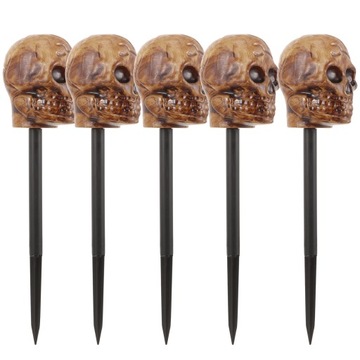 DEKORACJE HALLOWEENOWE CZASZKI ŚCIEŻKI ŚWIETLNY SAMOCHÓD