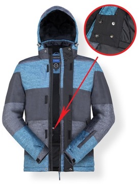 КУРТКА МУЖСКАЯ ЗИМНЯЯ ЛЫЖНАЯ FREE 8.000mm L