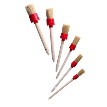 ЩЕТКА КРУГЛАЯ Набор кистей 6шт 20 25мм 30мм 35мм 40мм 45мм