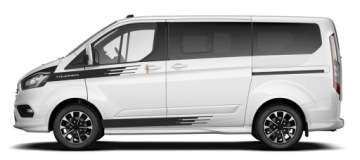 Samolepky na boky Ford Transit Custom Trourneo 03