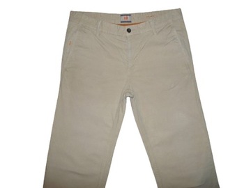 Spodnie HUGO BOSS W34/L34=45,5/114cm chinosy
