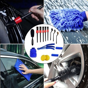 НАБОР ИЗ 15 ПРЕДМЕТОВ ДЛЯ ОЧИСТКИ ЩЕТКИ