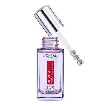 Loreal Revitalift przeciwzmarszczkowe serum pod oczy z kwasem hialuronowym