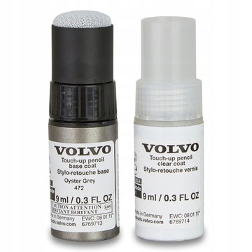 VOLVO lakier sztyft mazak zaprawka Oyster Grey 472