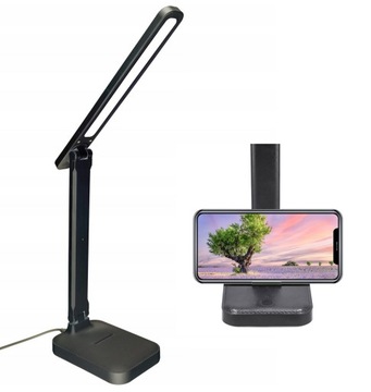 Lampka na biurko led szkolna z uchwytem nocna do komputera regulowana moc