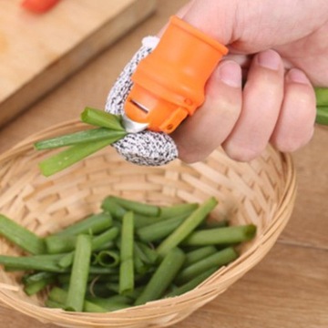 Нож, садовый силиконовый нож для большого пальца, с предохранителем S (с защитой от порезов пальцев)