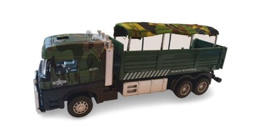 ВОЕННЫЙ ГРУЗОВИК С ПОГРУЗКОЙ 17СМ E1117 EMAJ