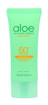 Holika Holika Aloe Soothing Essence Wodoodporny Żel na słońce SPF50+ 100ml