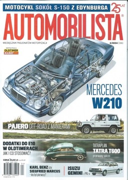AUTOMOBILISTA 4/2024 (286) MERCEDES W210, PAJERO