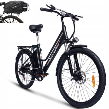 Damski/Mężczyzna Rower Elektryczny 350W 14.4AH 100KM 26