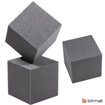 Акустическая звукоизоляционная пена, уголок, 20х20х20см, наполнение бассейна