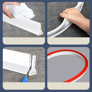 ПОРОГ ДЛЯ ВЛАЖНЫХ ПОМЕЩЕНИЙ ДЛЯ ВАННОЙ УПЛОТНИТЕЛЬНАЯ ПРОКЛАДКА ДЛЯ ПОЛА