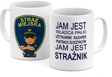 KUBEK Z IMIENIEM STRAŻNIKA MIEJSKIEGO