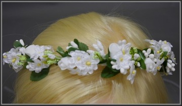 Комплект: венок для причастия, сумочка, капельница, браслет, перчатки.