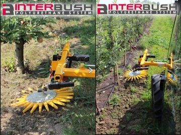 Звезда из полиуретана на культиватор боковой 520мм Гарантия производителя