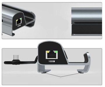 Док-станция HUB USB-C для STEAM DECK / ASUS ROG ALLY HDMI 4k USB 3.0 PD LAN