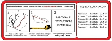 Trampki Damskie BigStar wysokie za kostkę rozmiar 38