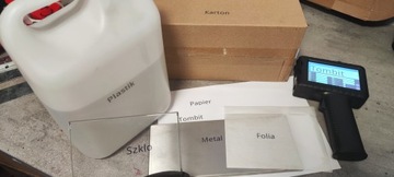 Ручной портативный струйный принтер для маркировки дат QR-кодов EAN.