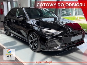 Audi A3 8Y Sportback Facelifting 1.5 35 TFSI 150KM 2025 AUDI A3 35 TFSI S Line Sportback Hatchback 1.5 (150KM) 2025