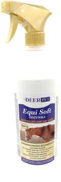 Odżywka nabłyszczacz 2 w 1 do sierści z silikonem EQUI SOFT 1000ml DEER PET