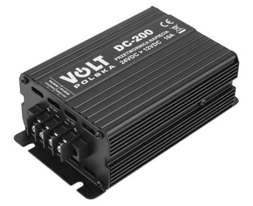 ПРЕОБРАЗОВАТЕЛЬ НАПРЯЖЕНИЯ 24В ПОНИЖАЮЩИЙ ДО 12В 200ВТ 17А