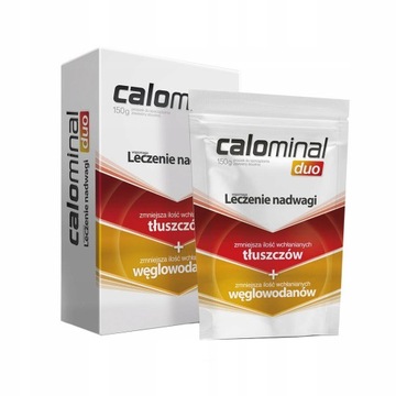 Aflofarm Calominal Duo proszek Wspomaga leczenie nadwagi 150g na miesiąc