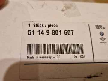 KRYT ZNAKU KUFRU MINI R61 ORIGINÁLNÍ