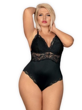 Боди Obsessive 810-TED черный L/XL