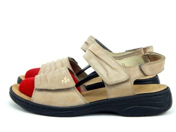 Buty ze skóry RIEKER r 40\25,7 cm sIDEALNY