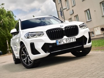 BMW X3 G01 SUV Facelifting 2.0 18d 150KM 2022 M-PAKIET __BIAŁA PERŁA __SUPER STAN