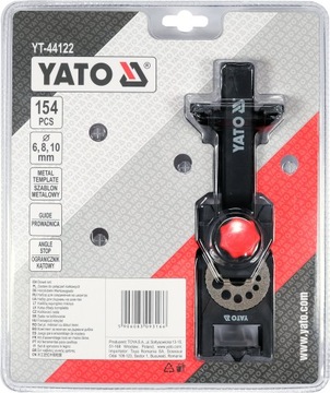 YATO PRZYRZĄD DO POŁĄCZEŃ KOŁKOWYCH SZABLON ZESTAW