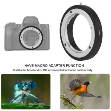 Макроадаптер Minolta MD для Canon EOS без объектива