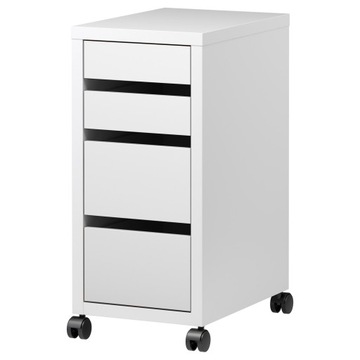 IKEA nowoczesna komoda na kółkach MICKE 50x75x35