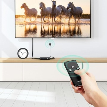 Переключатель-разветвитель HDMI - 3x HDMI 4K 30Гц черный