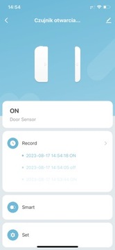 WIFI TUYA SMART Датчик открытия дверей и окон
