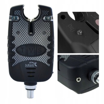 Комплект из 4 сигнализаторов поклевки, блок управления датчиком поклевки