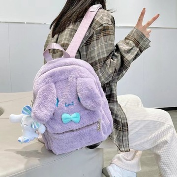 szkolna sportowa pluszowa torba Sanrio Cinnamoroll