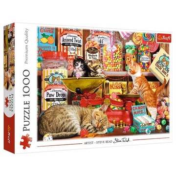 10630 TREFL PUZZLE 1000 el. KOCIE SŁODKOŚCI