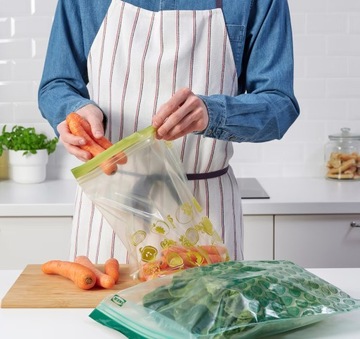 IKEA ISTAD WORECZKI TOREBKI STRUNOWE NA ŻYWNOŚĆ 90SZT