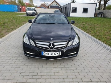 Mercedes Klasa E W212 Kabriolet 200 CGI BlueEFFICIENCY 184KM 2011 Mercedes E 200 Kabriolet Avantagrde FULL OPCJA, zdjęcie 4