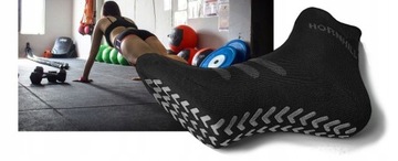 Комплект противоскользящих носков из АБС, 3 пары, 39-42.