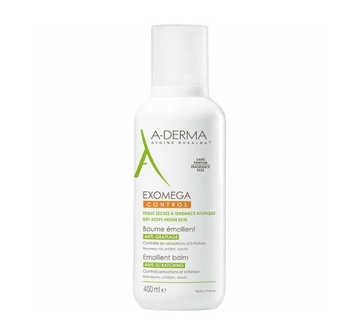 A-DERMA EXOMEGA CONTROL Balsam do skóry suchej skłonnej do alergii 400 ml